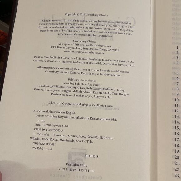 Grimm's Complete Fairy Tales - Leather Bound Canterbury Classics - Margaret Hunt - Picture 7 of 10